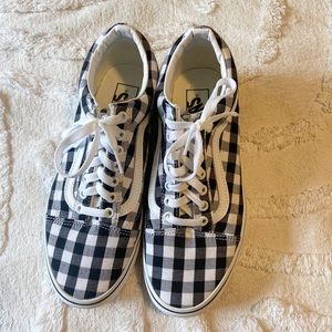 Gingham print Vans